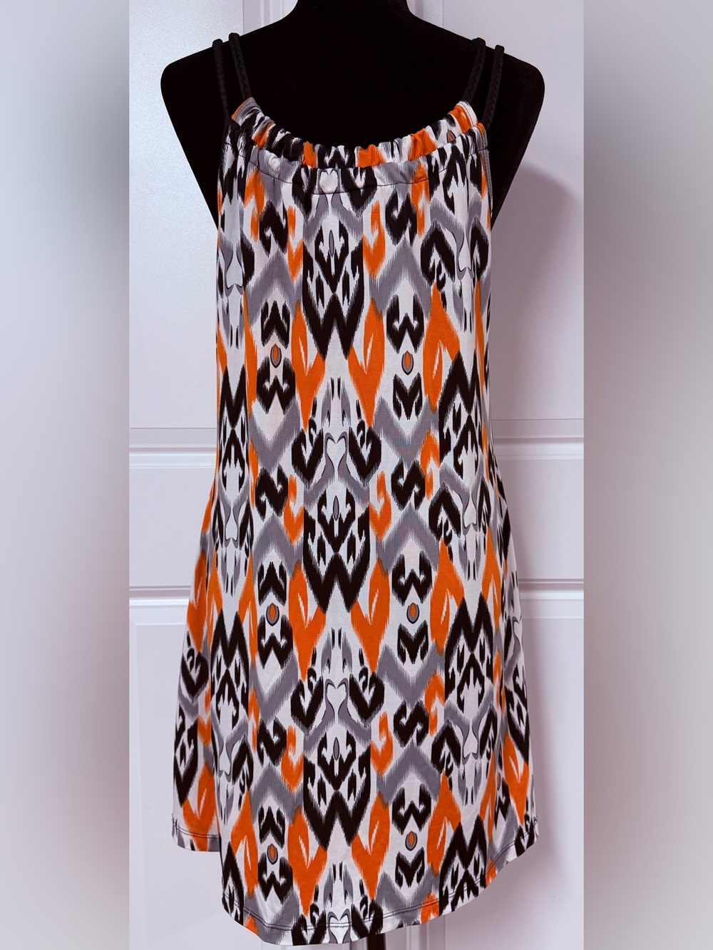 J Valdi Abstract Mini Sun Dress - Picture 3 of 6